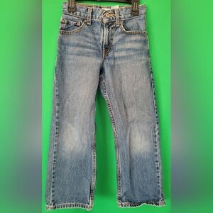Levi's Relaxed Fit Blue Jean Boy Size 8 Slim 22x22 569 Loose Straight Denim Pant
